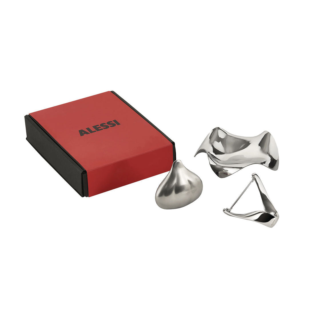 Küchenset ALESSI & KITCHEN Edelstahl