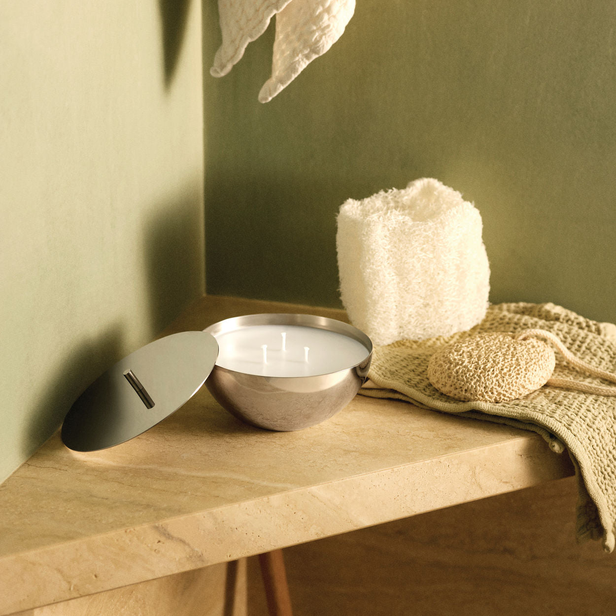 Wkład zapachowy do świecy ROCC - CLAY nuty ostrego cedru, petrichor i pieprzu