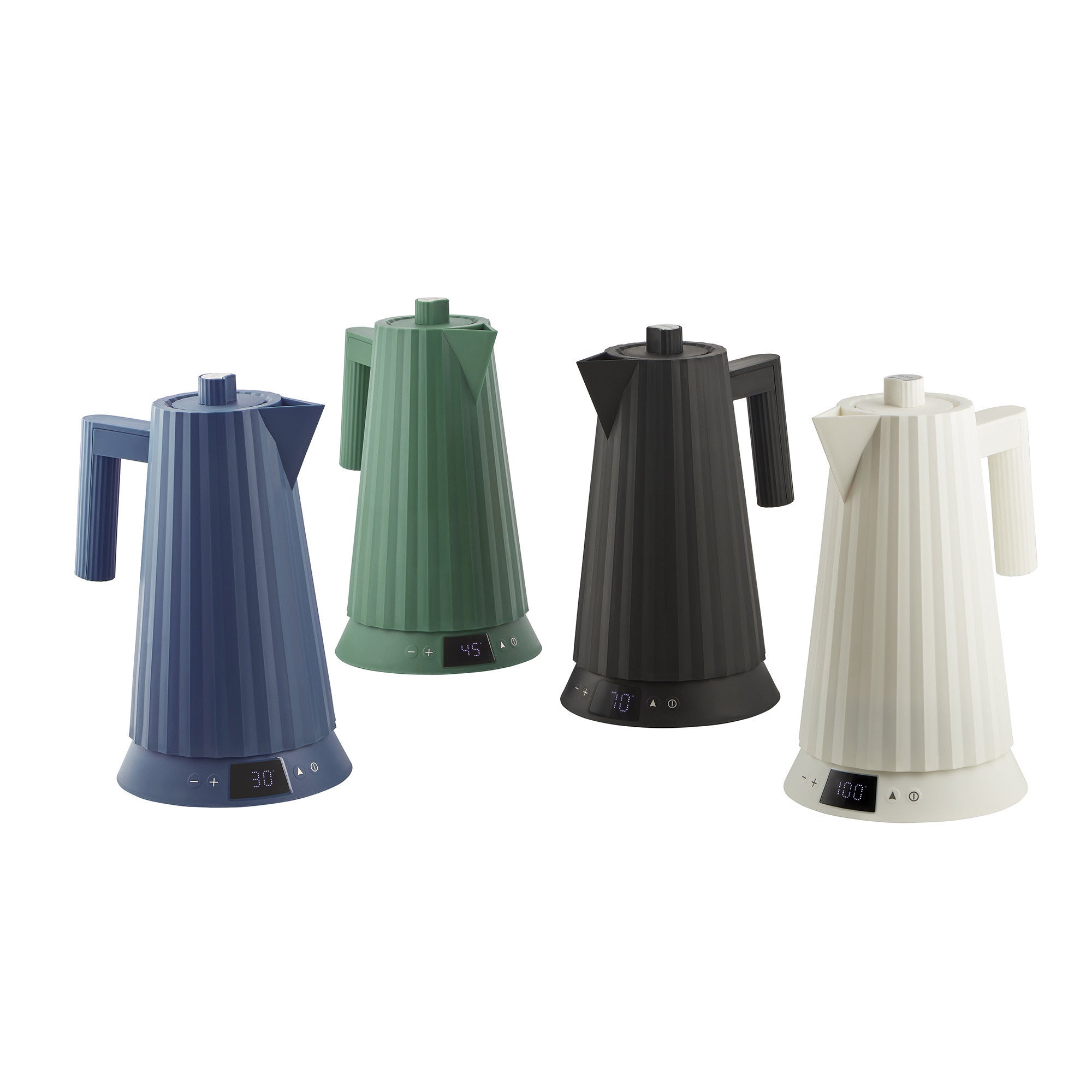 Czajnik elektryczny z regulacją temperatury PLISSÉ niebieski