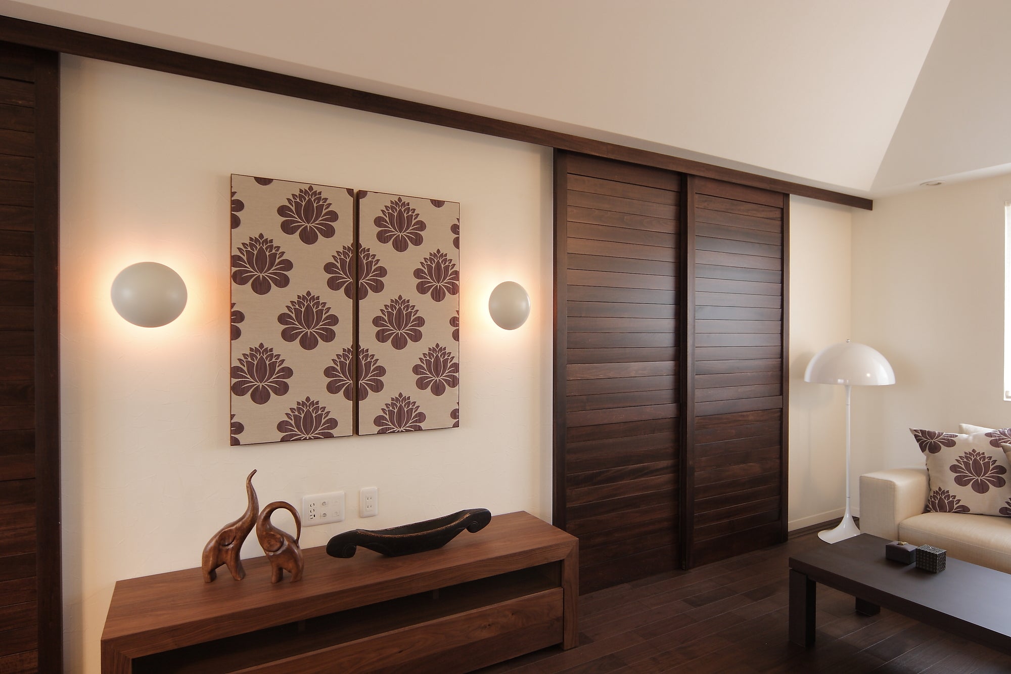 PH HAT wall lamp white