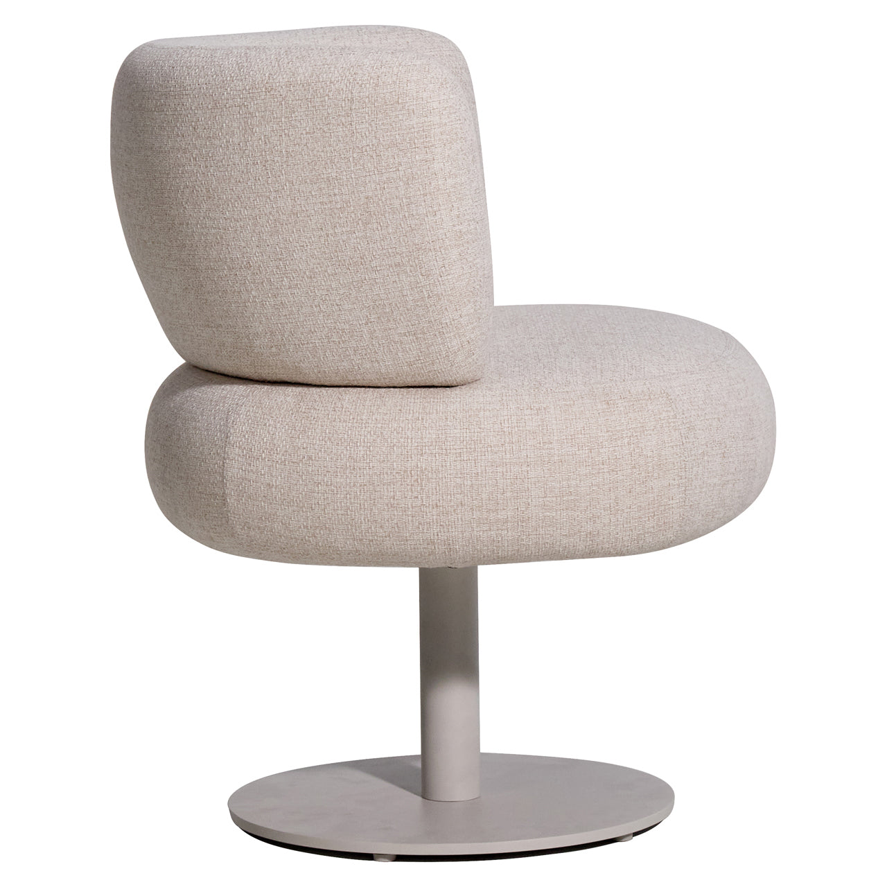 MASON Beige Swivel Outdoor Chair