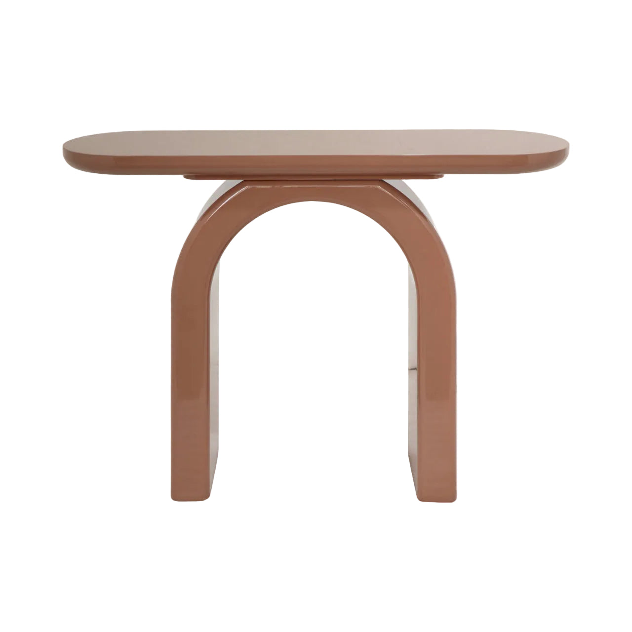 Konsola KOURTNEY karmelowy