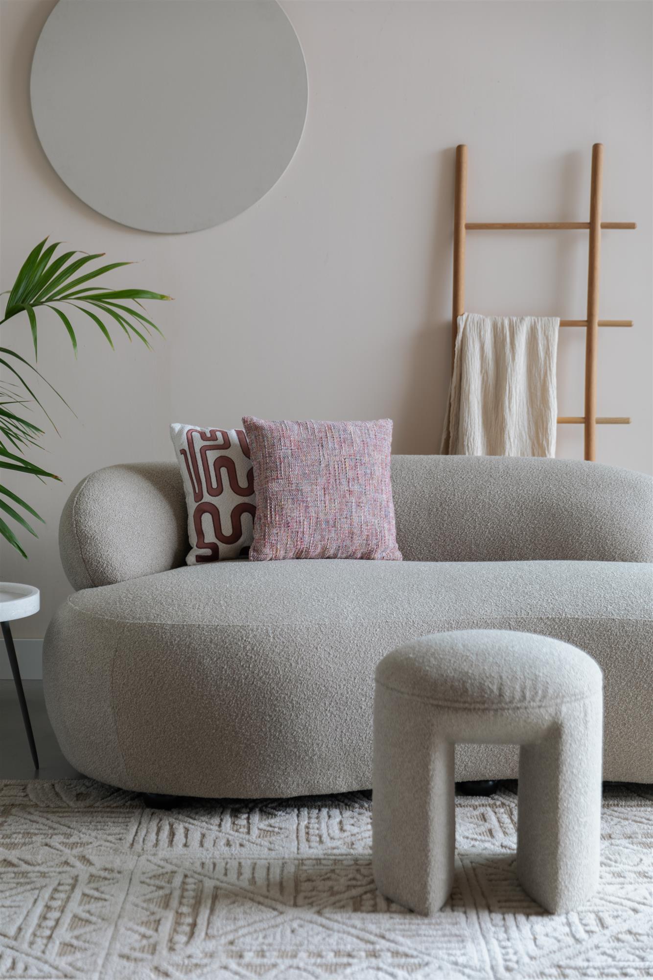 Kissen SYDNEY rosa Melange