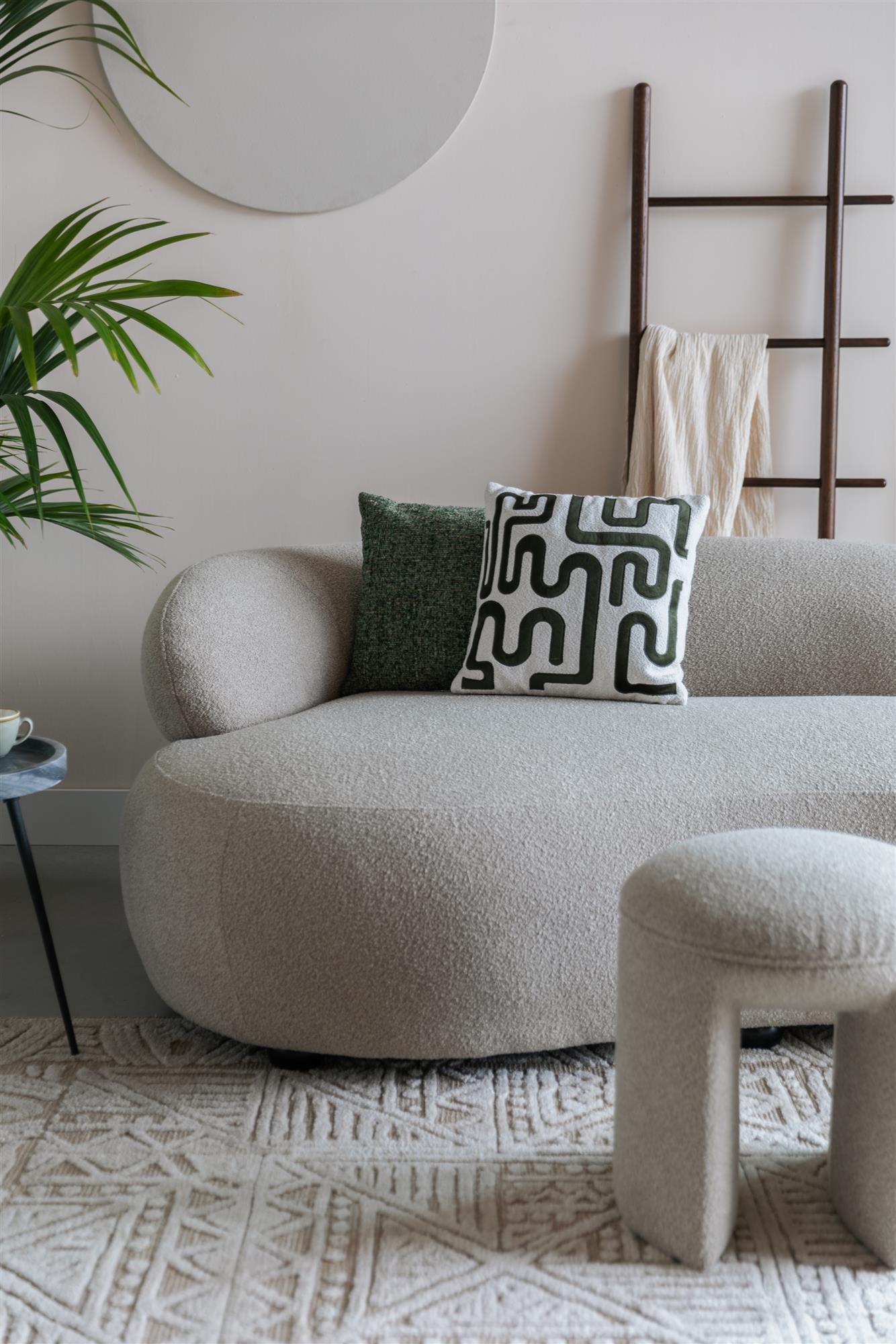 Kissen SYDNEY grün meliert