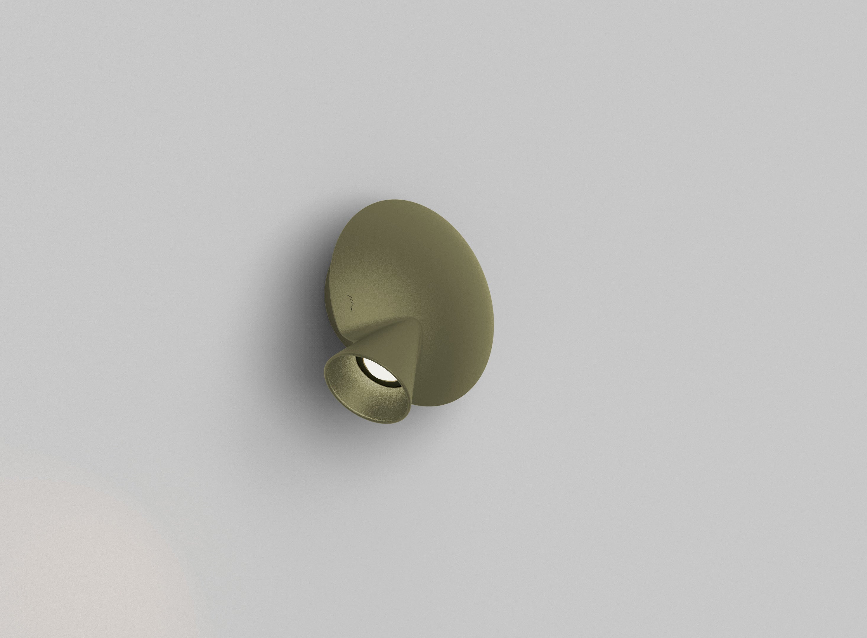 Lampa ścienna TORTUGA zielony