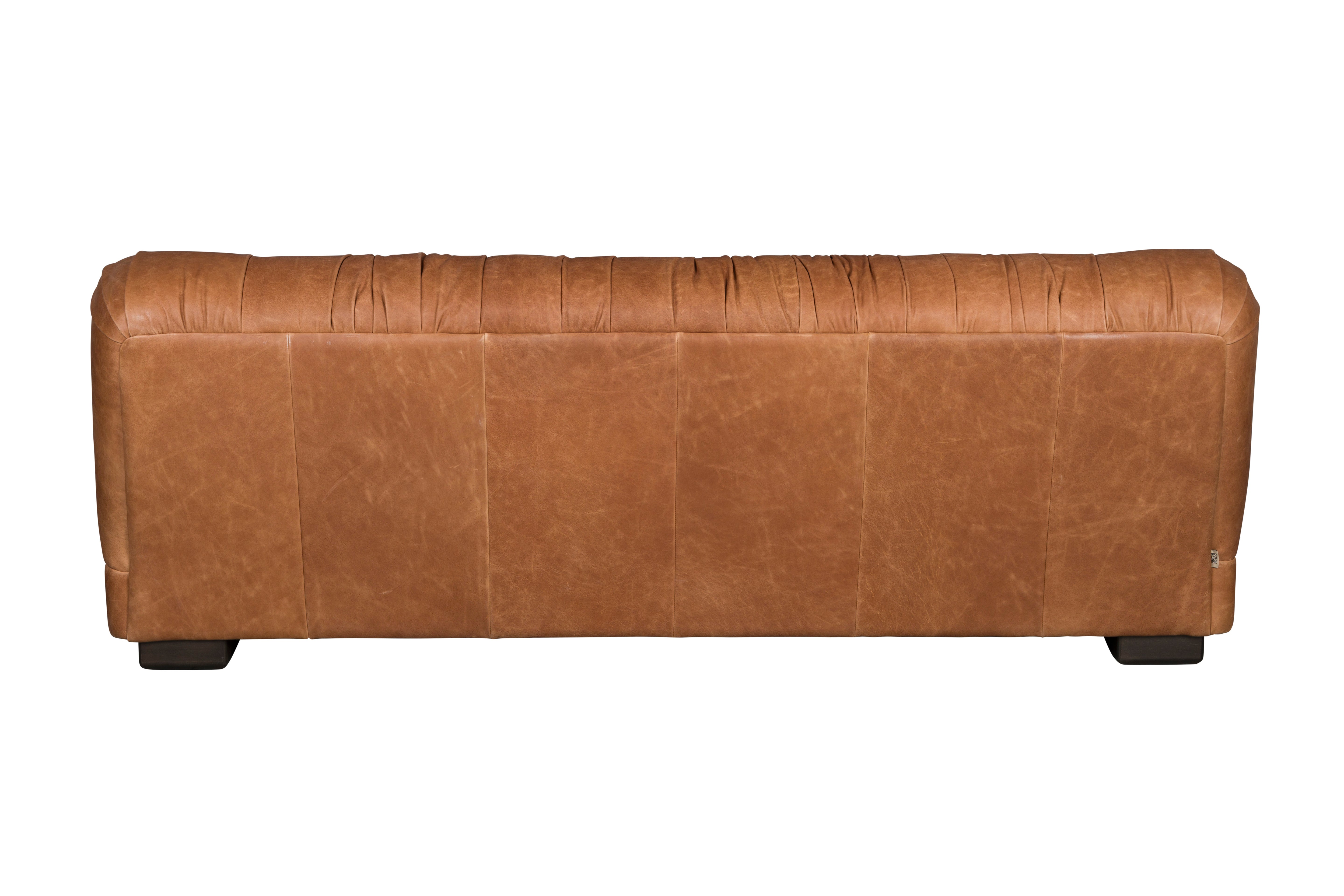 Sofa DOUGLAS koniakowa skóra