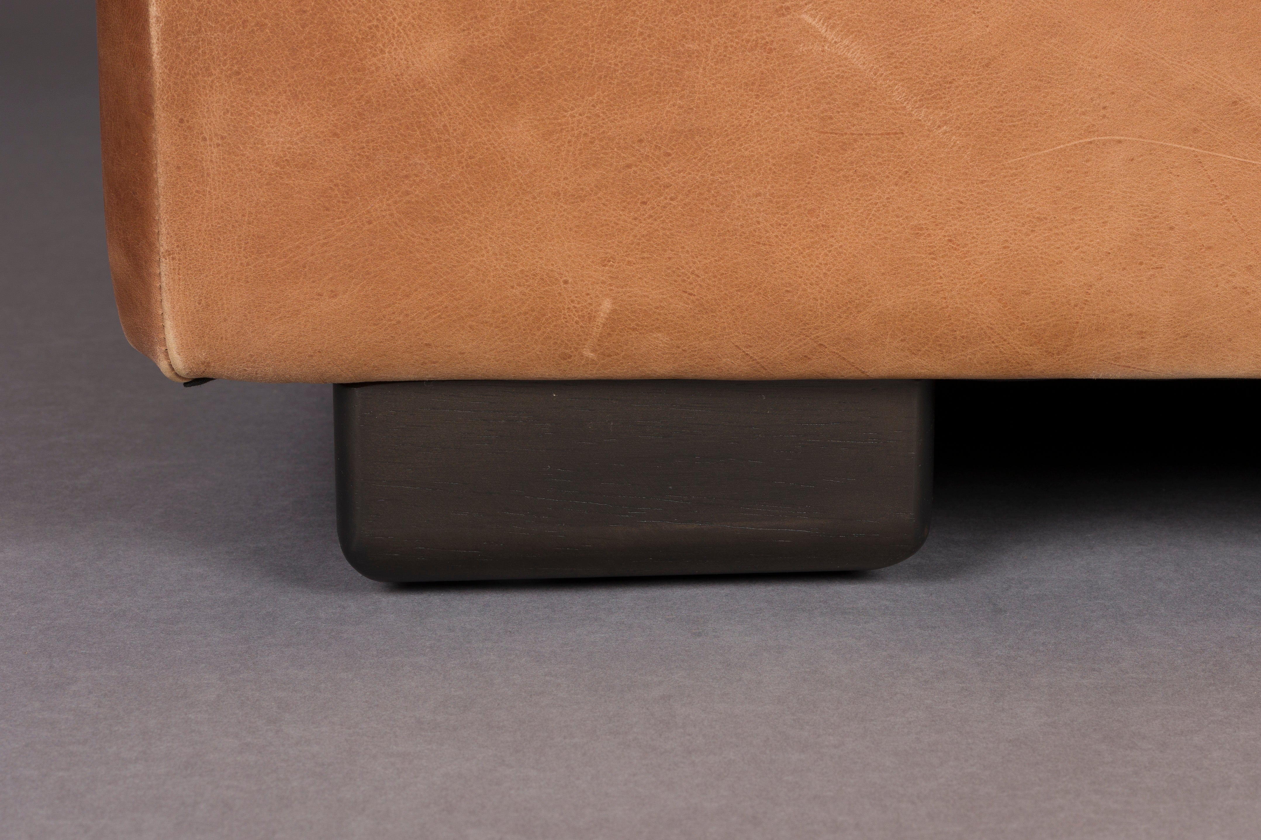 Sofa DOUGLAS koniakowa skóra