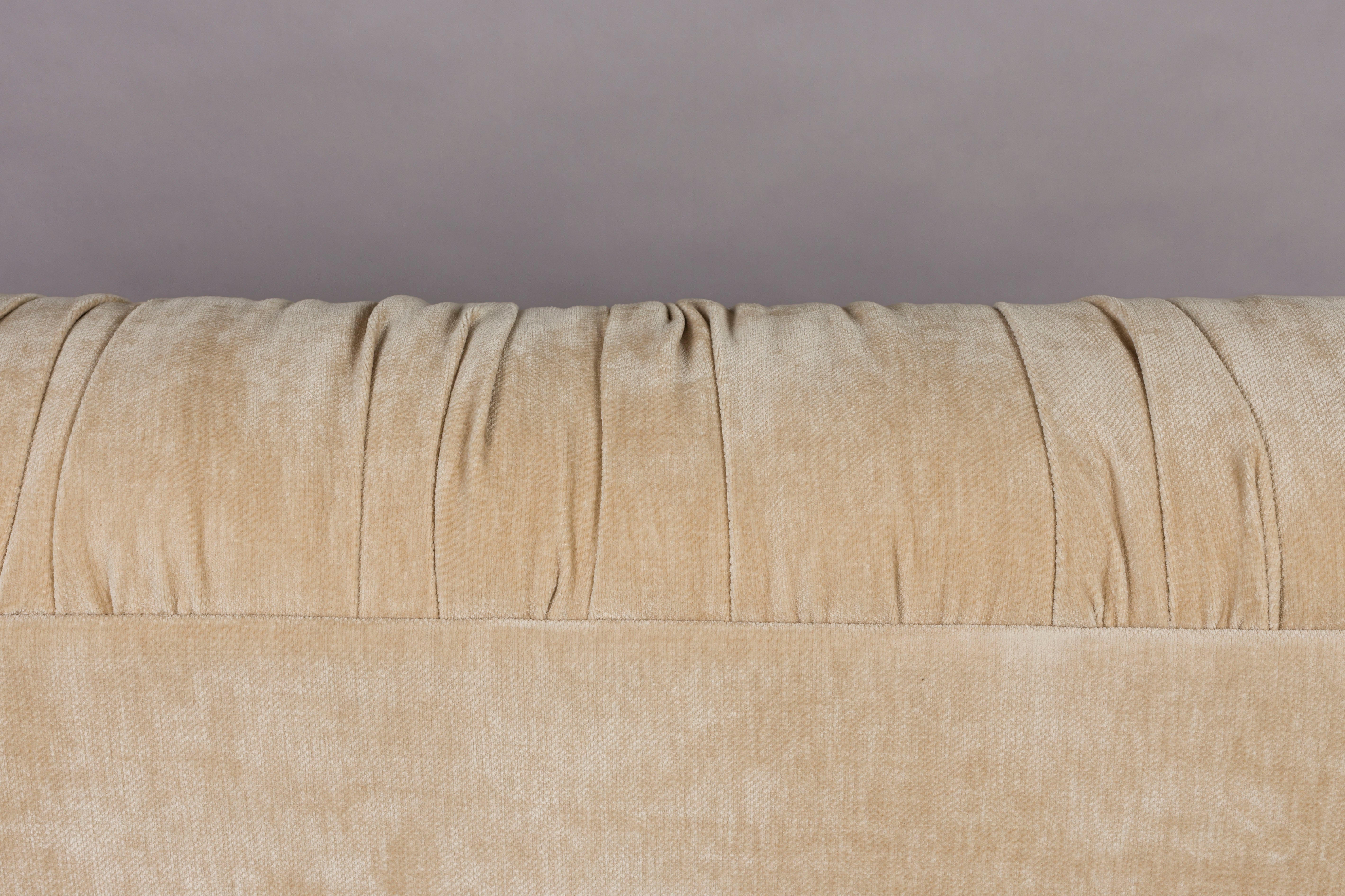 Sofa DOUGLAS beżowy welur