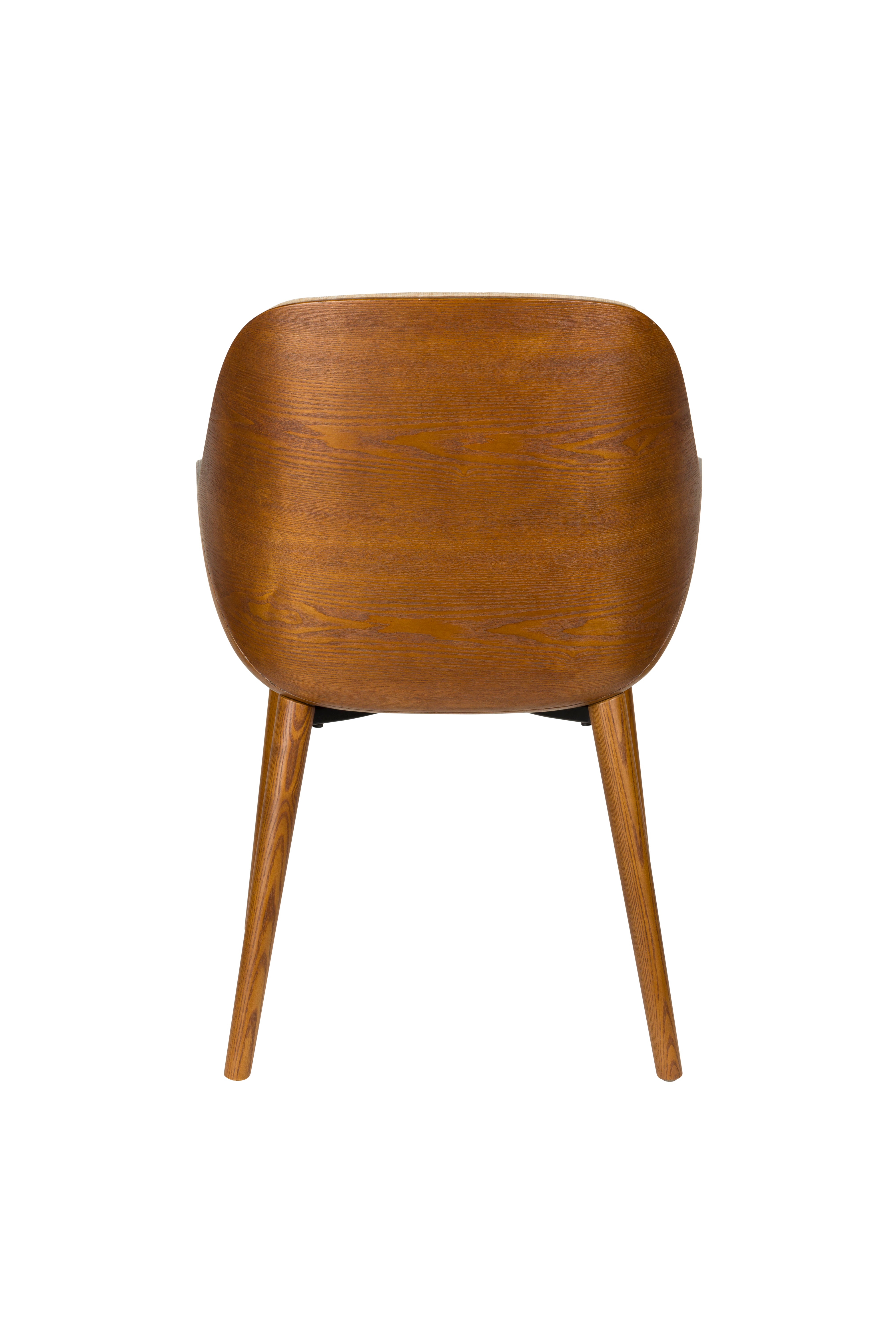 TAYLOR Chair Green with Wooden Base