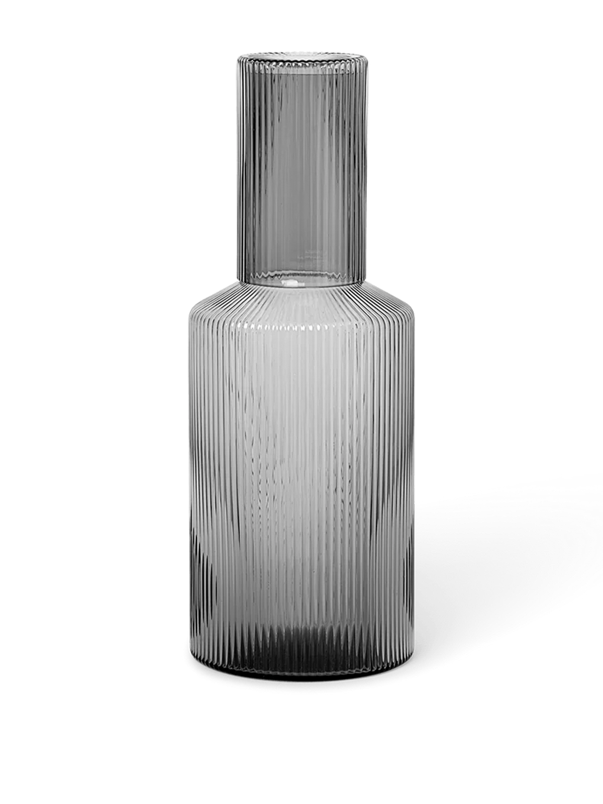 Karafka RIPPLE dymione szkło