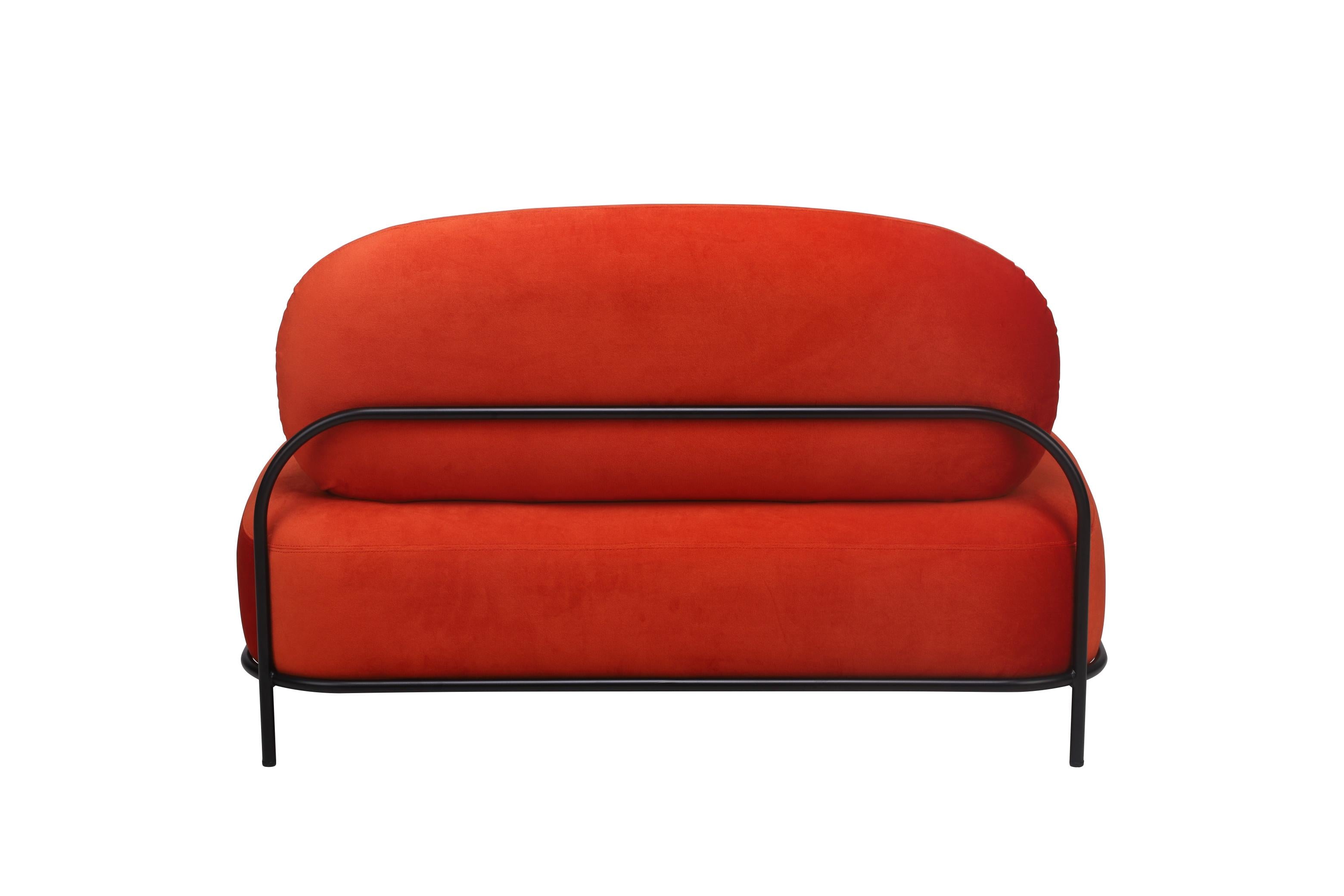 Sofa POLLY orange