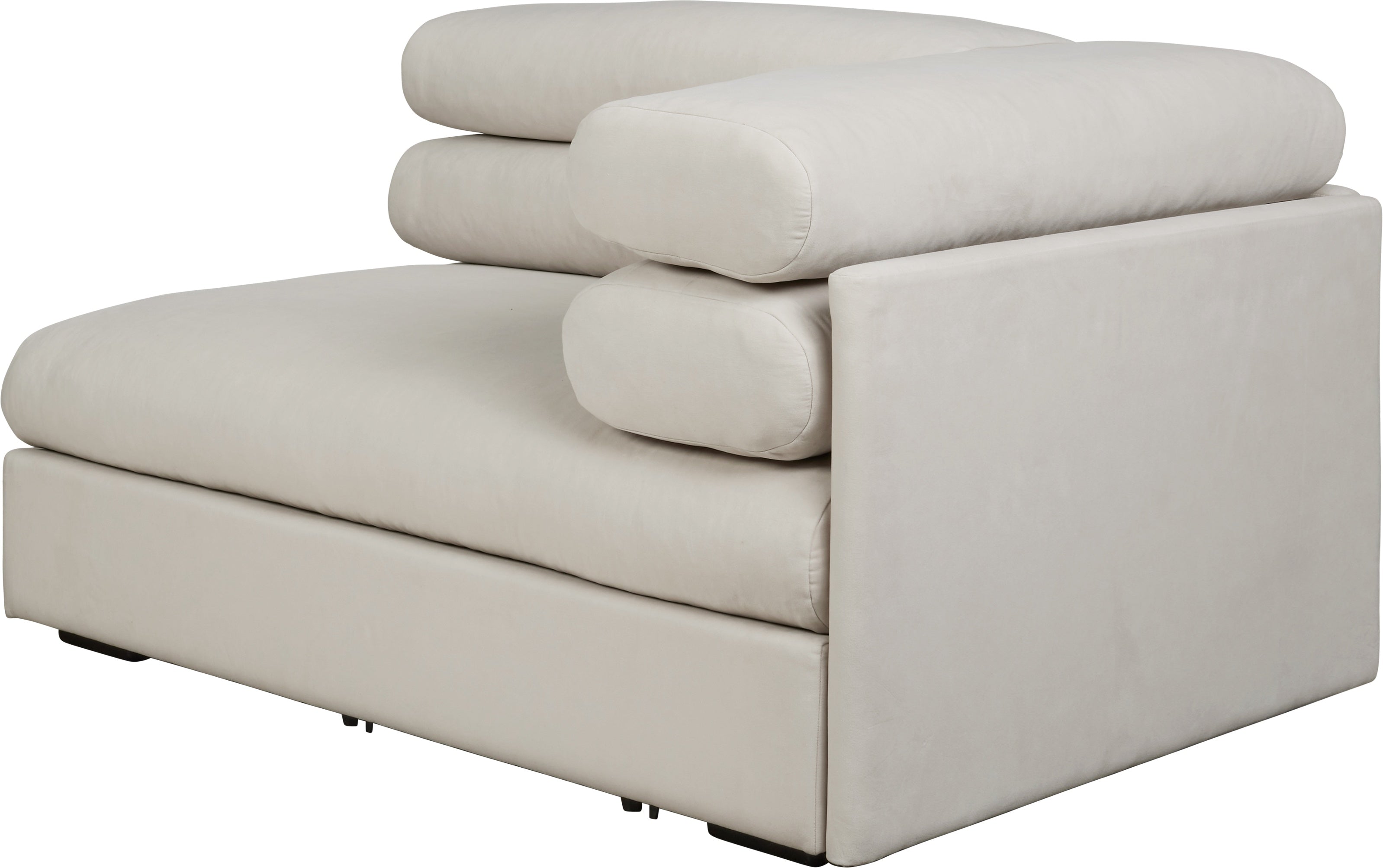 Sofa modułowa ELOGIO - element końcowy prawostronny tapicerowany