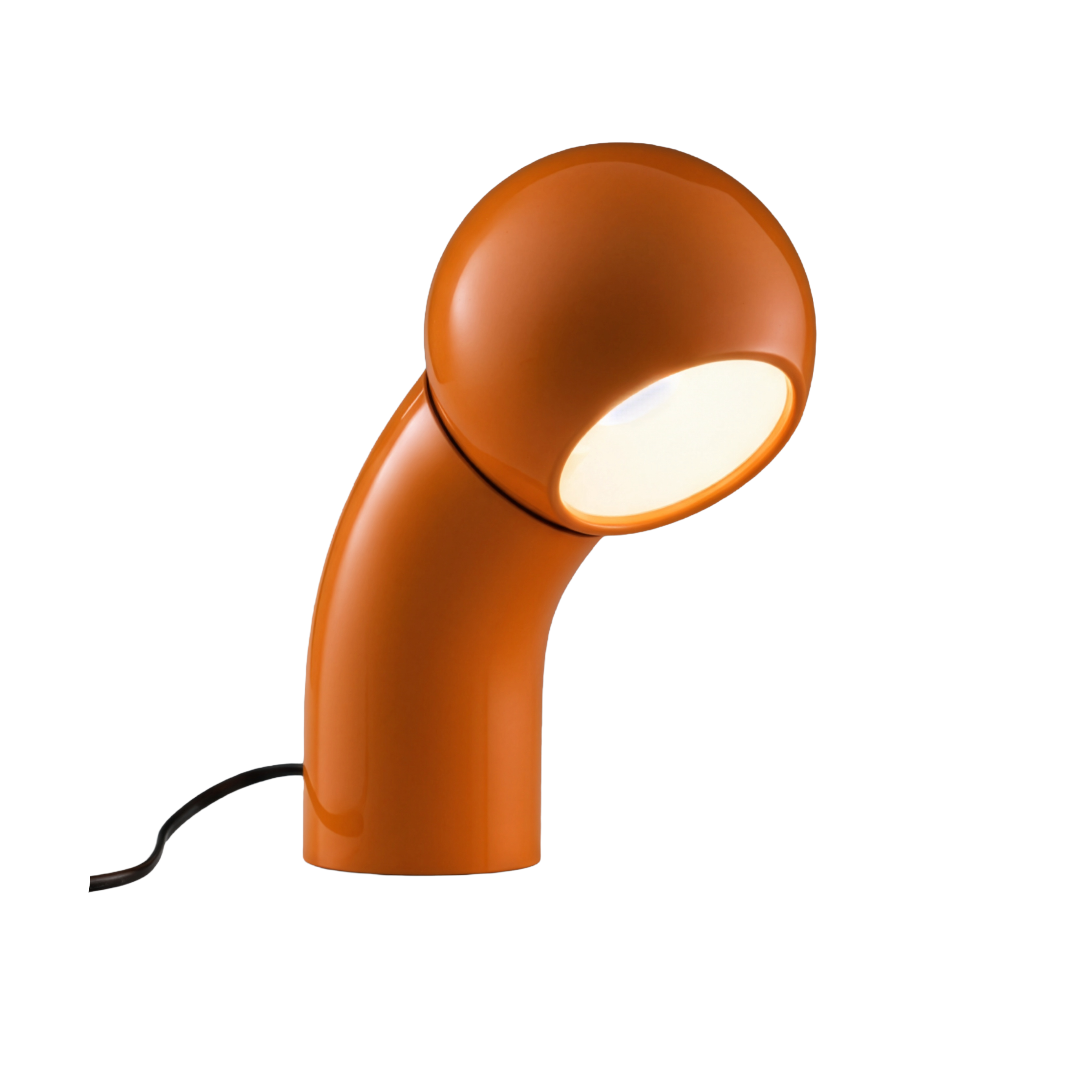 Lampa stołowa PALLINO połyskujący pomarańczowy