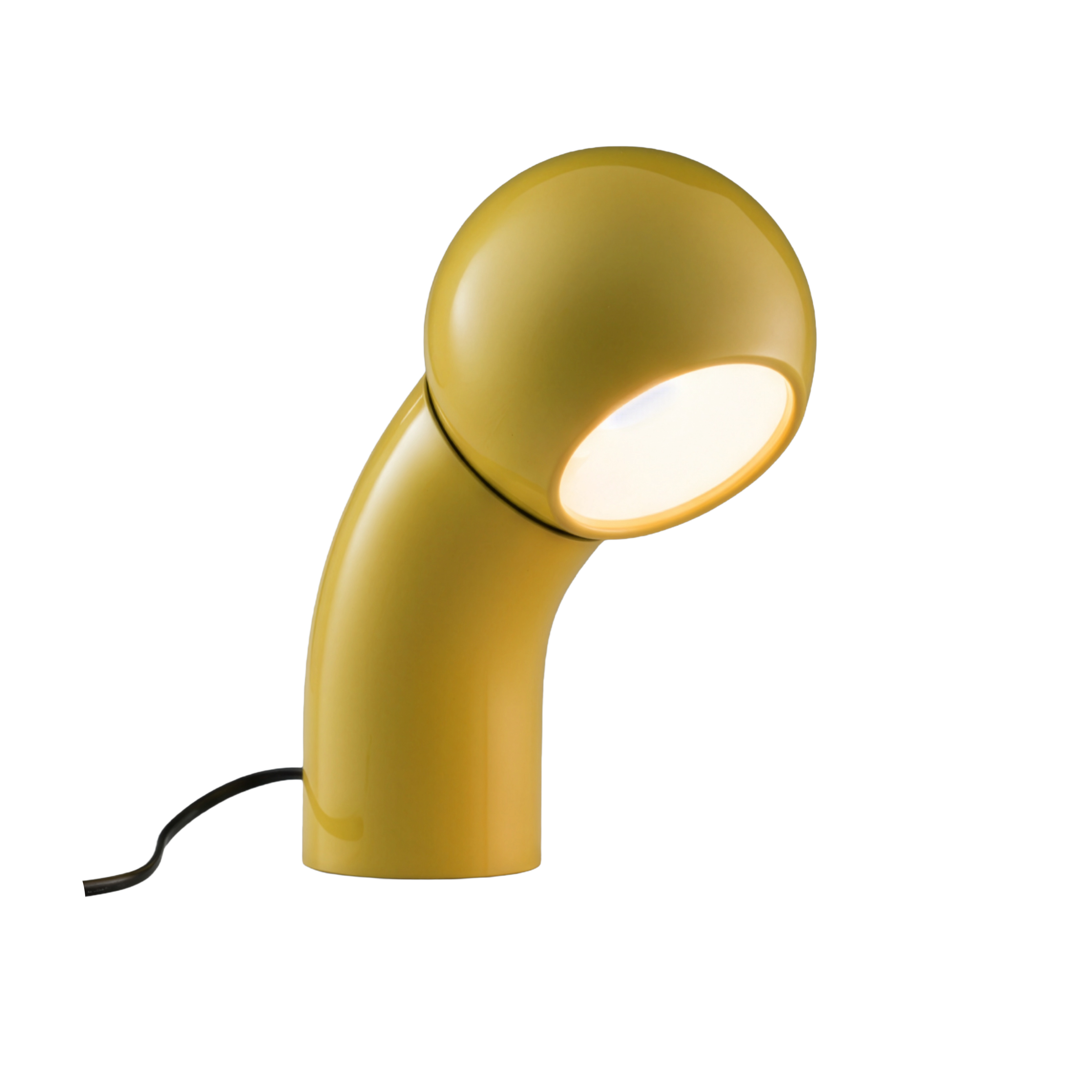 Lampa stołowa PALLINO połyskujący żółty