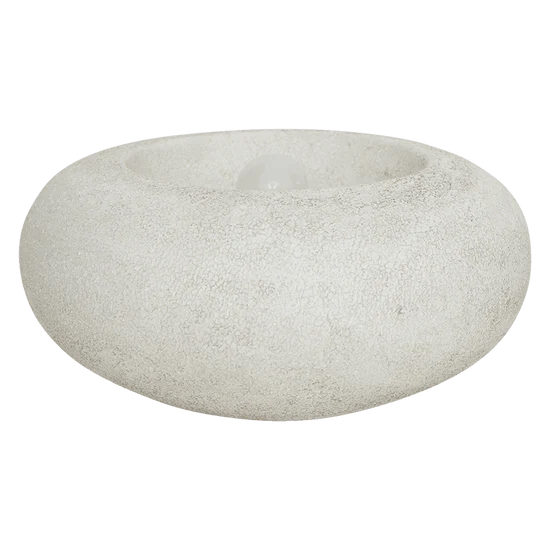 Lampa stołowa IZUMI jasnoszara ceramika