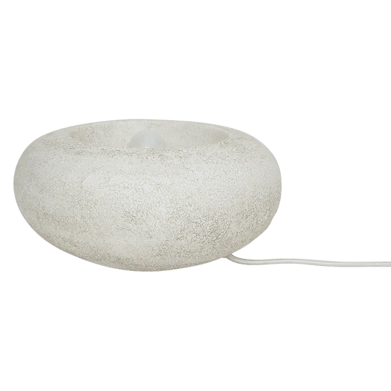 Lampa stołowa IZUMI jasnoszara ceramika