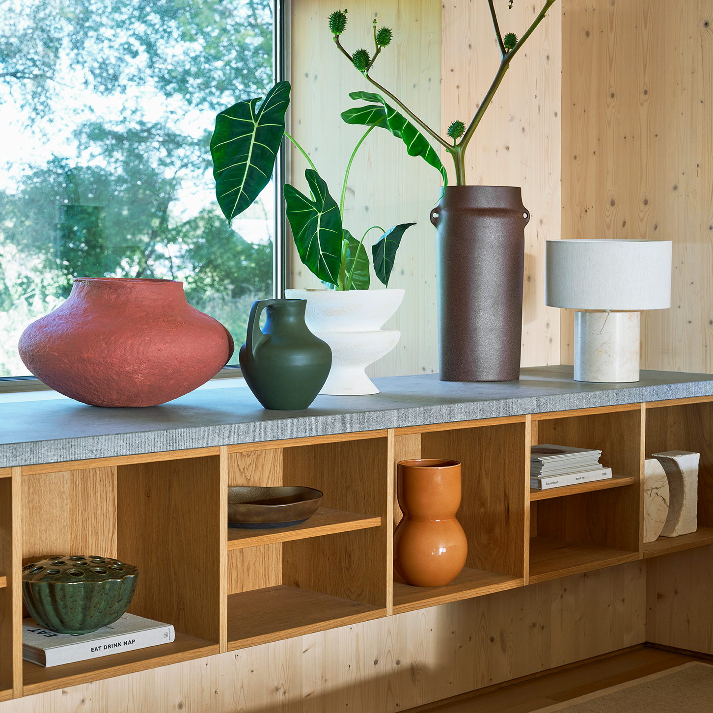 Wazon ceramiczny NEA zielony