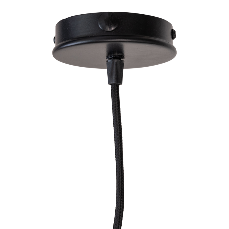 Lampa wisząca QUEDA brązowe szkło