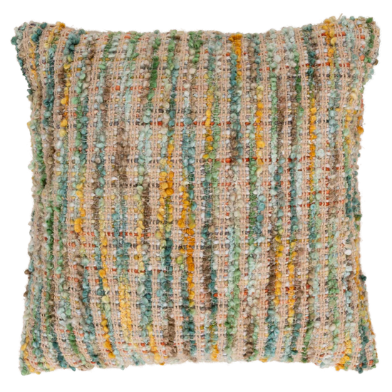 VERANO Kissen beige meliert