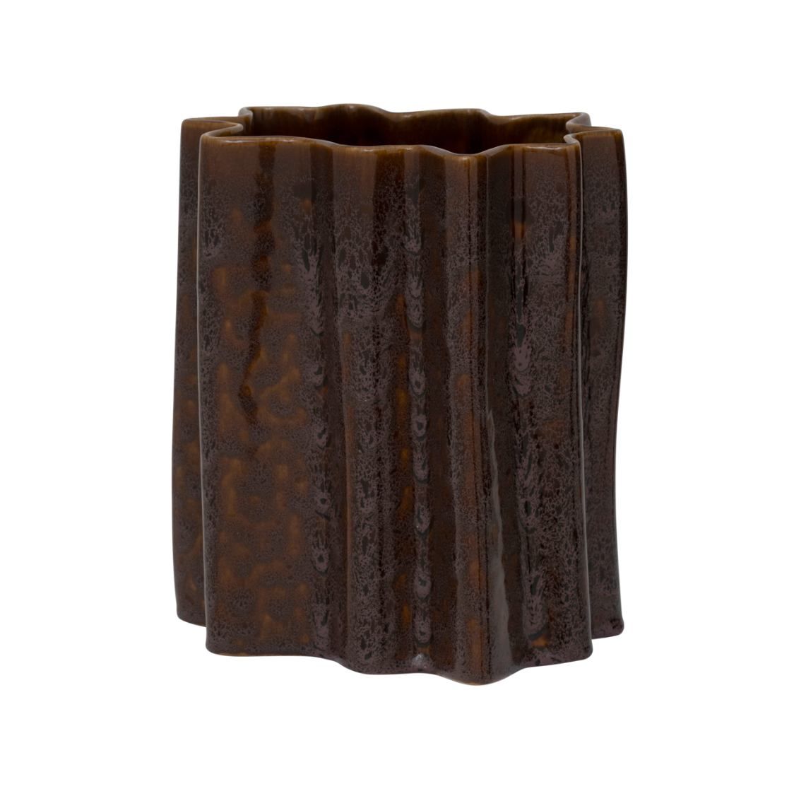 Donica RIFF brązowa ceramika