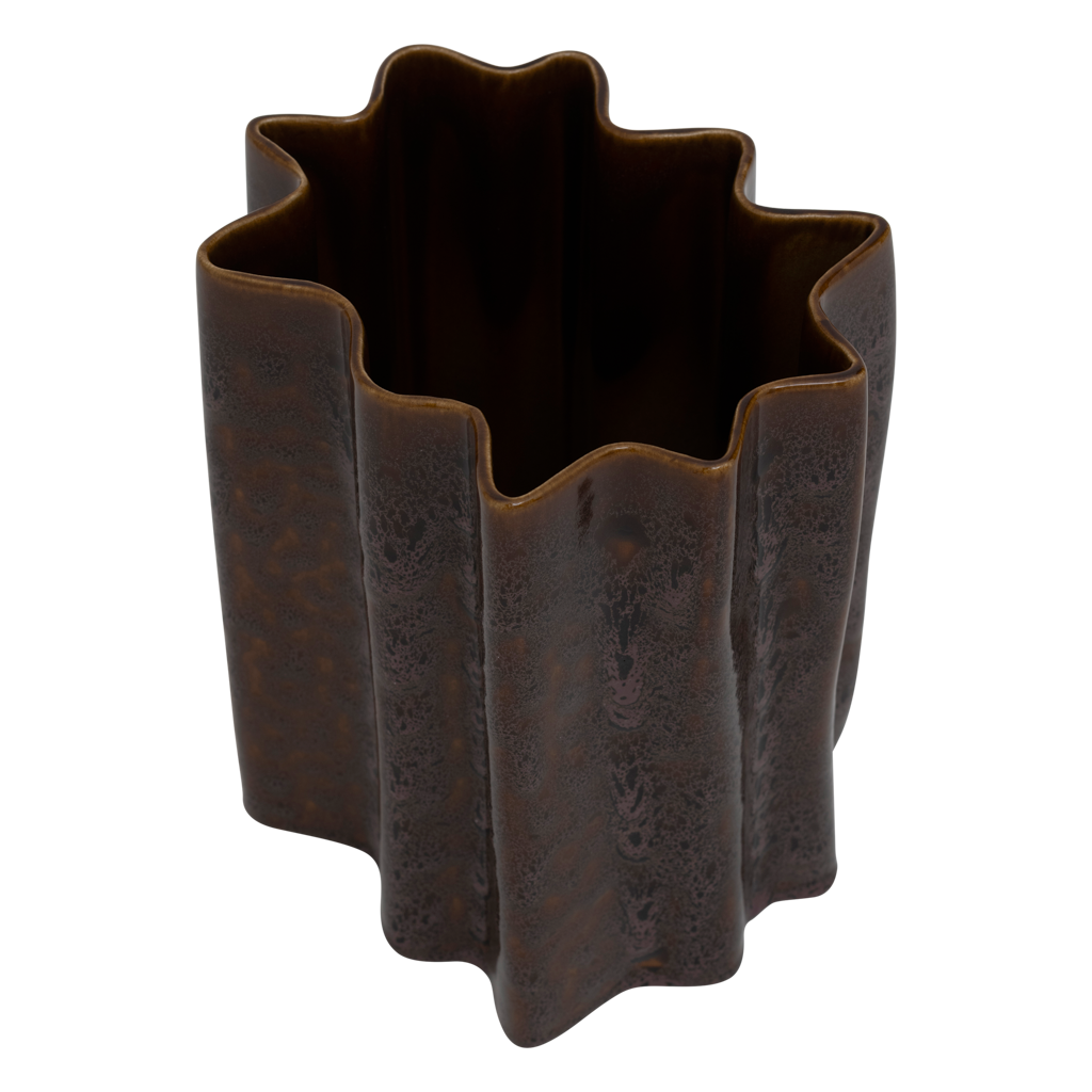 Donica RIFF brązowa ceramika
