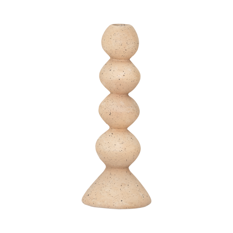 ANNELI beige candle holder