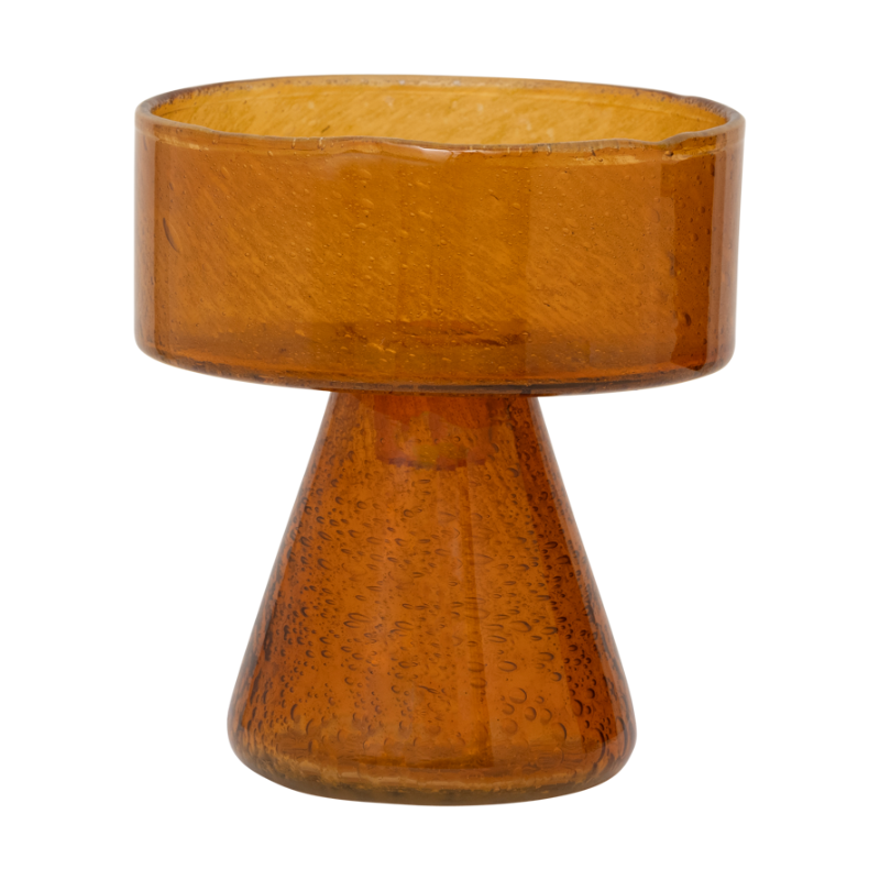 Kerzenhalter CODY pomarańczowe szkło