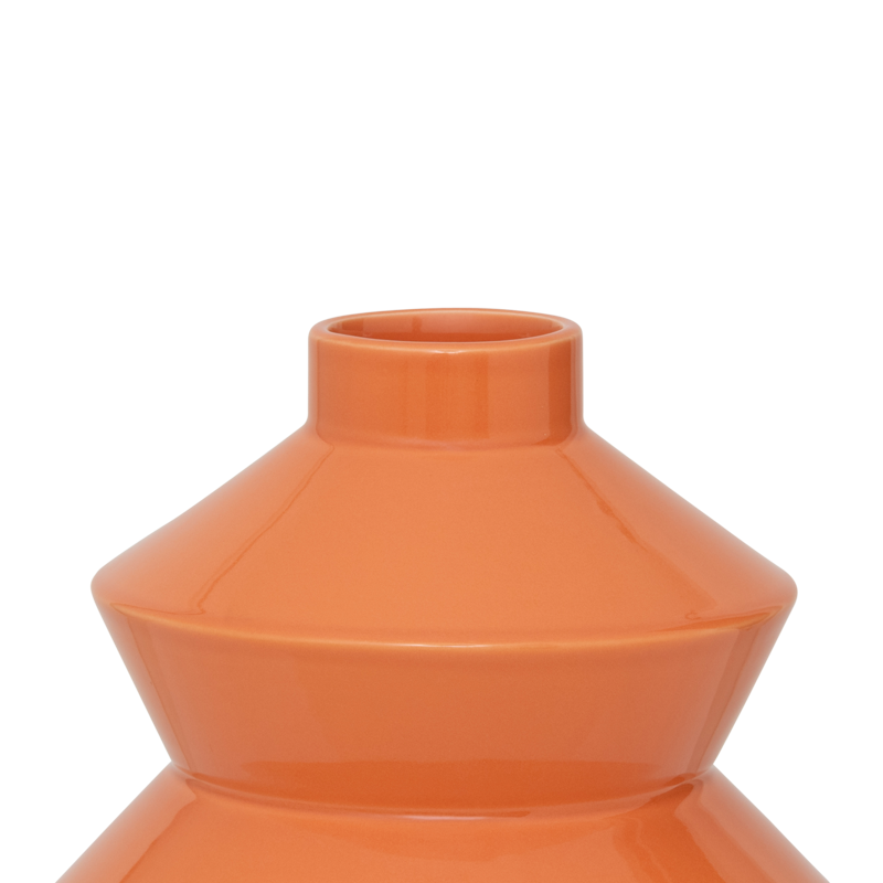 Wazon ceramiczny ZODWA pomarańczowy