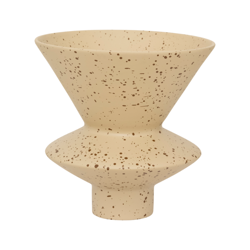 Wazon ceramiczny THANDI beżowy