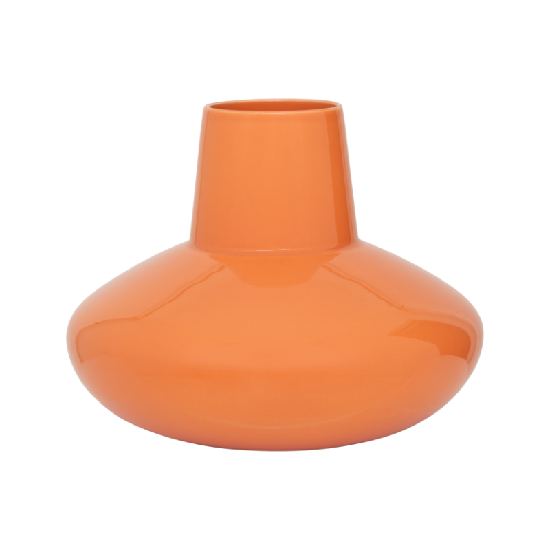 Wazon ceramiczny SALIX pomarańczowy