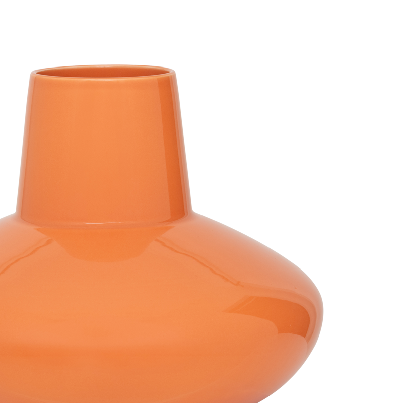 Wazon ceramiczny SALIX pomarańczowy