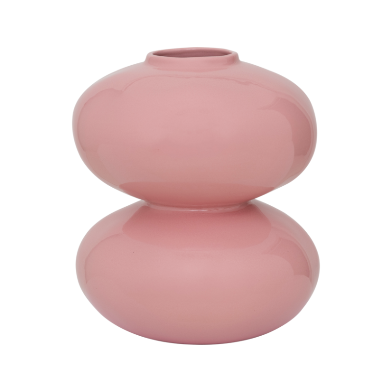 Keramikw vase BUHLE rosa