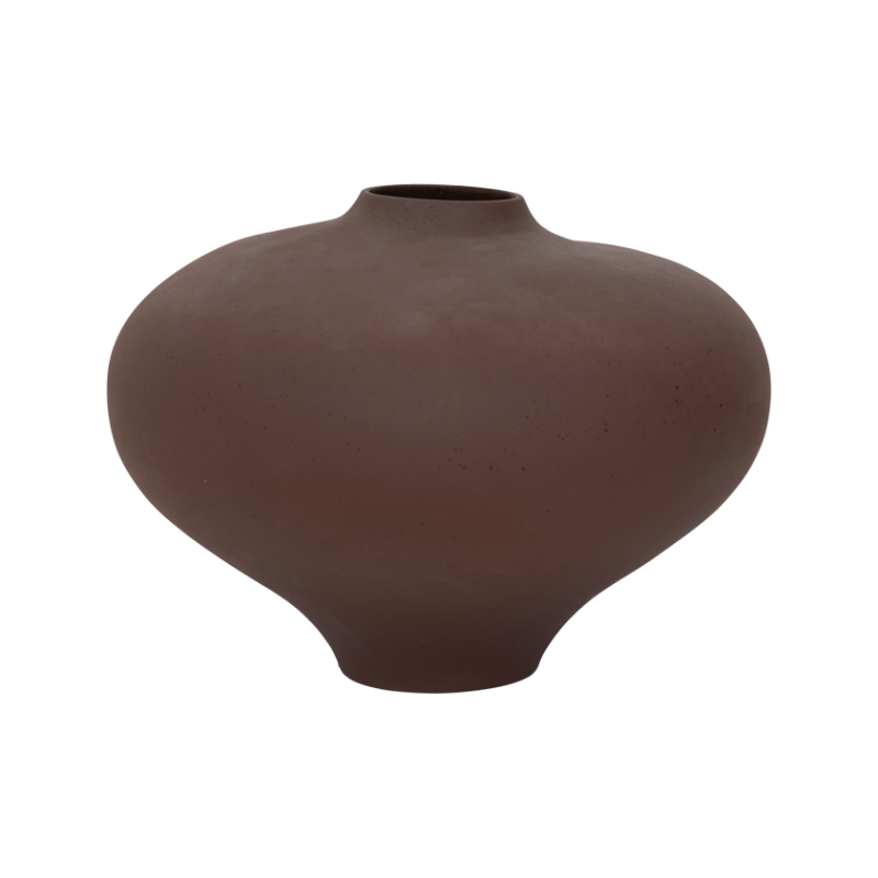 Wazon ceramiczny NOMSA brązowy
