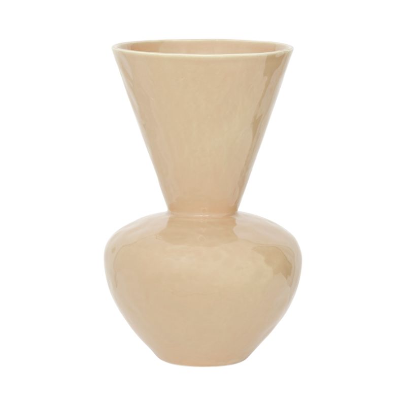 Wazon ceramiczny LANGA beżowy