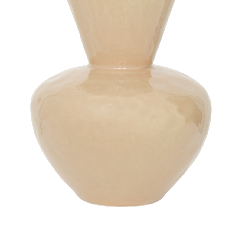 Wazon ceramiczny LANGA beżowy