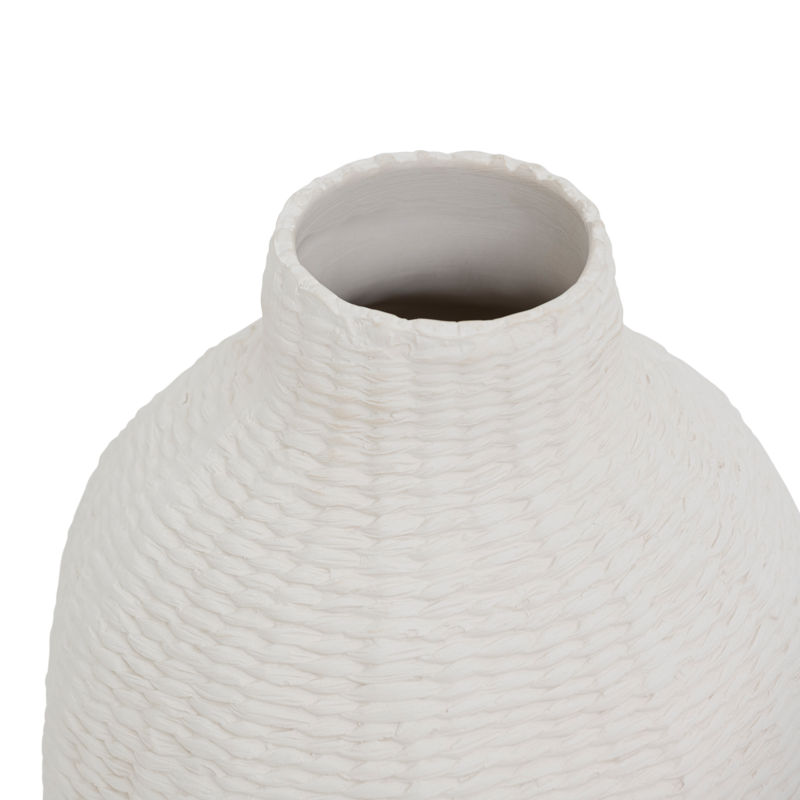 Wazon ceramiczny ALUKA złamana biel