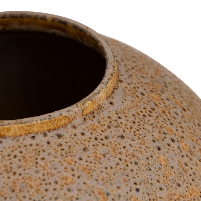 Wazon ceramiczny AMANZI brązowy