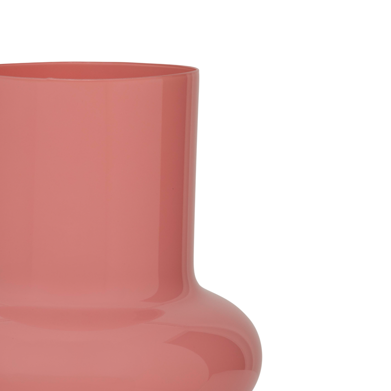Wazon szklany SIPHO zgaszony różowy