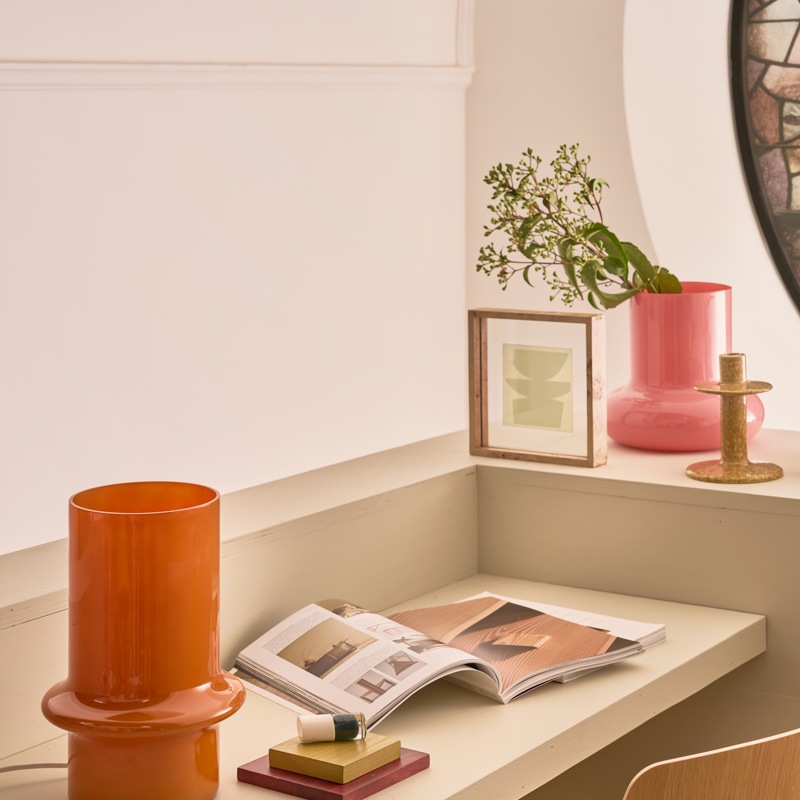 Lampa stołowa SHAI pomarańczowy