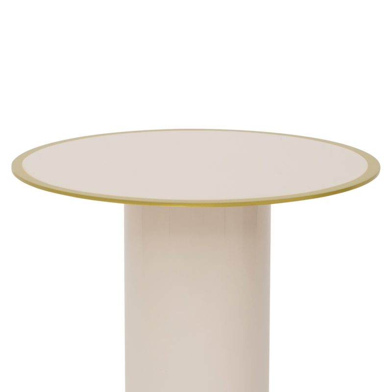 TIRO Side Table in Broken White