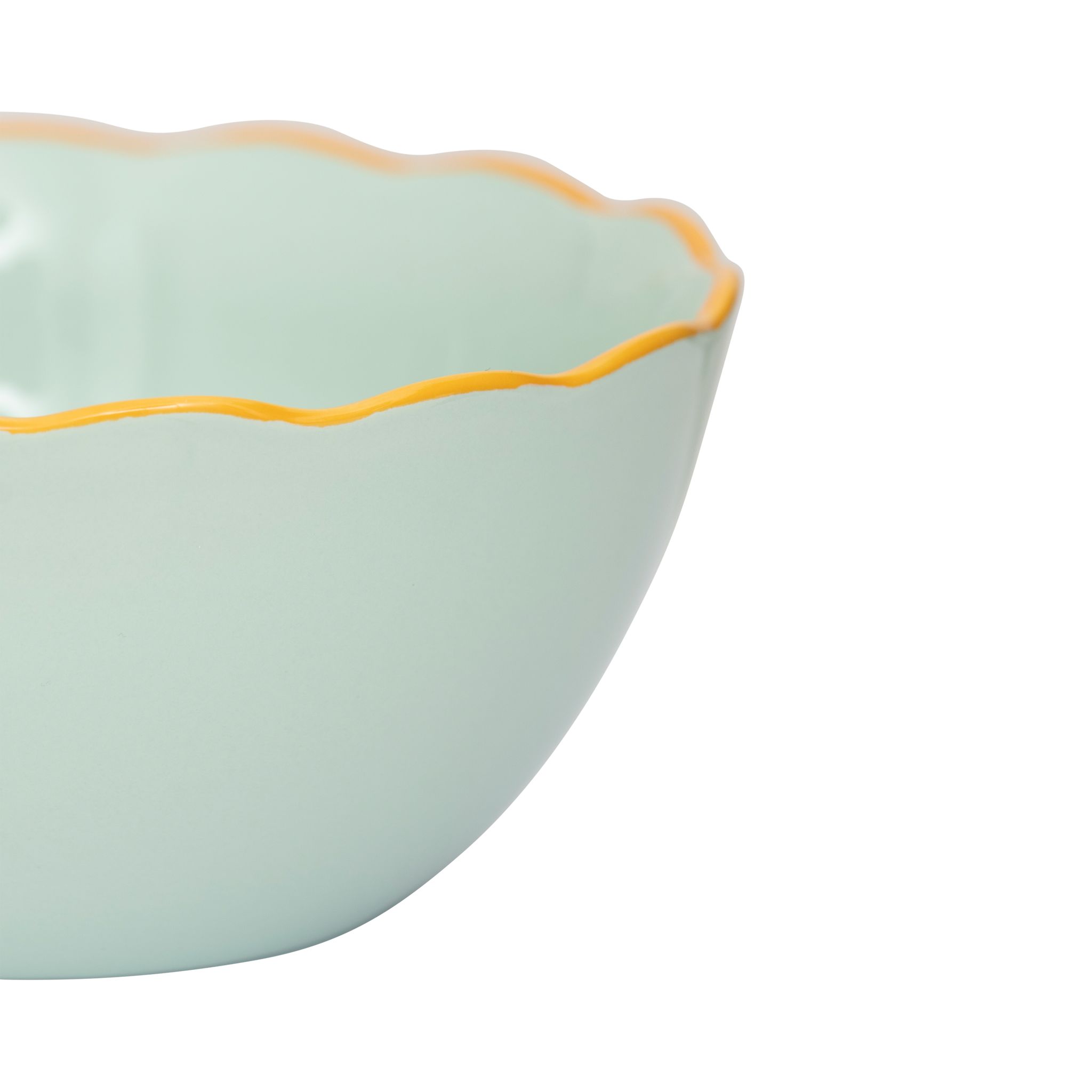 Miska ceramiczna GOOD MORNING miętowy