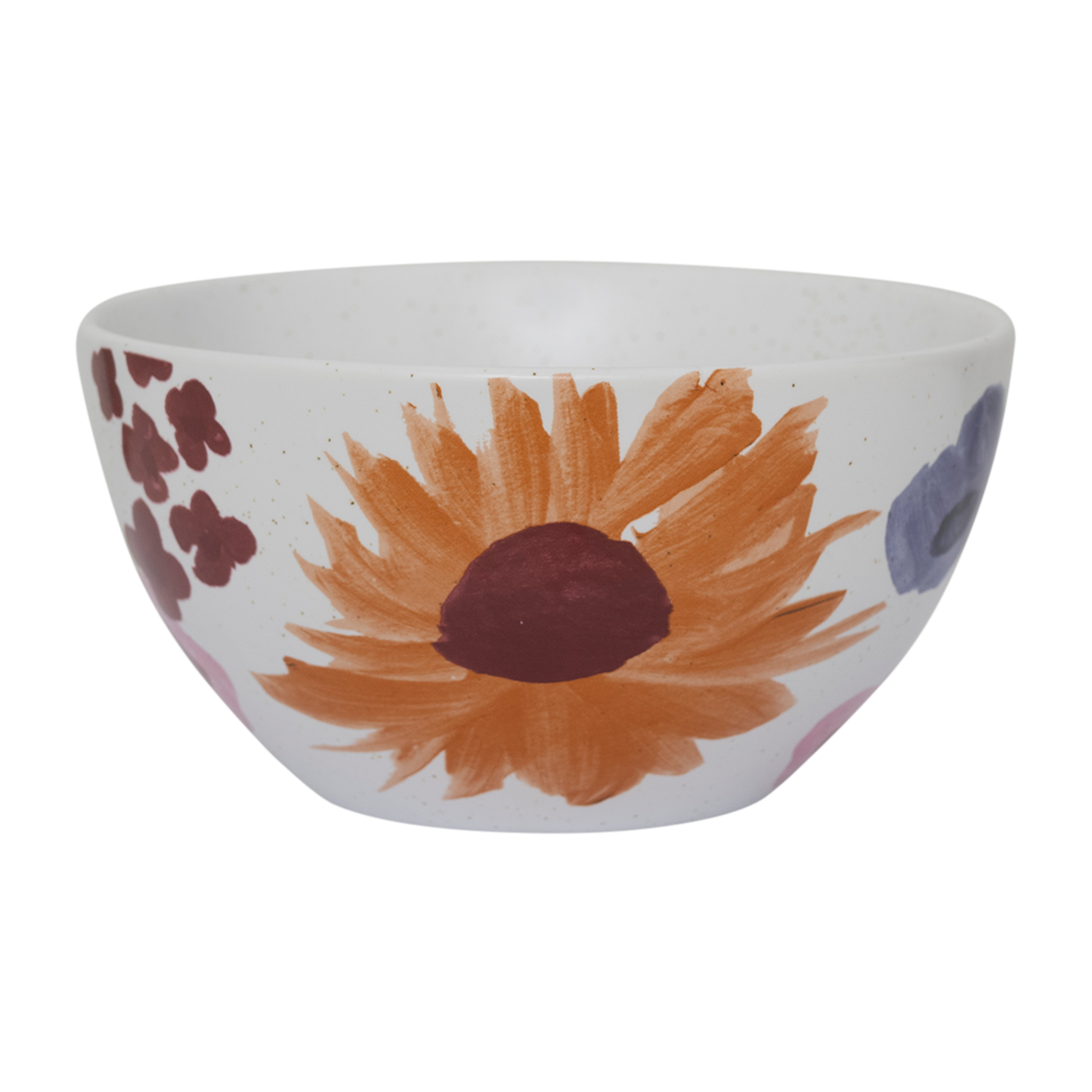 Miska ceramiczna HANAKO motyw roślinny