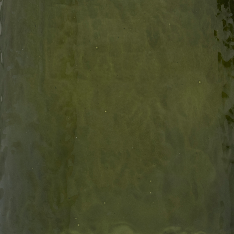 Szklanka HAMMERED zielone szkło