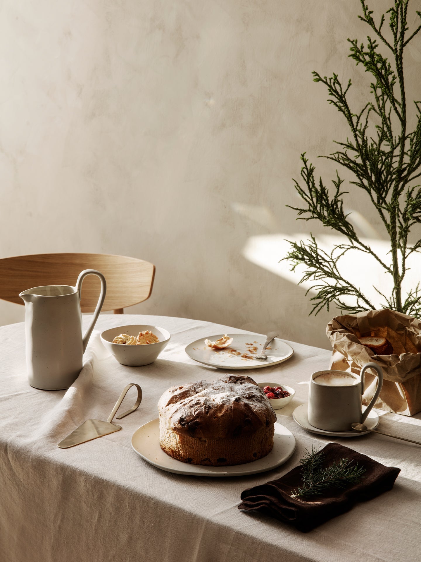 Miska FLOW gebrochenes Weiß