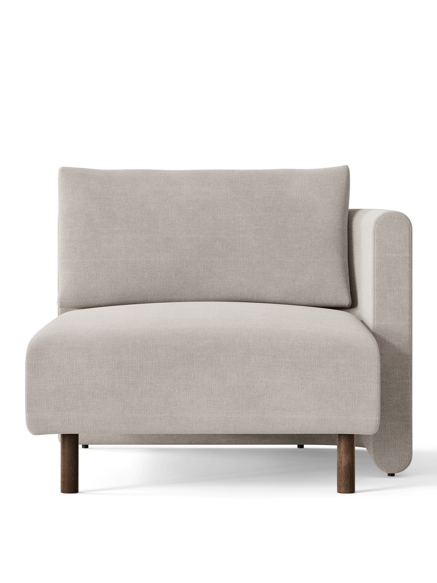 Sofa modułowa DASE - szezlong prawostronny Cotton Linen beżowy