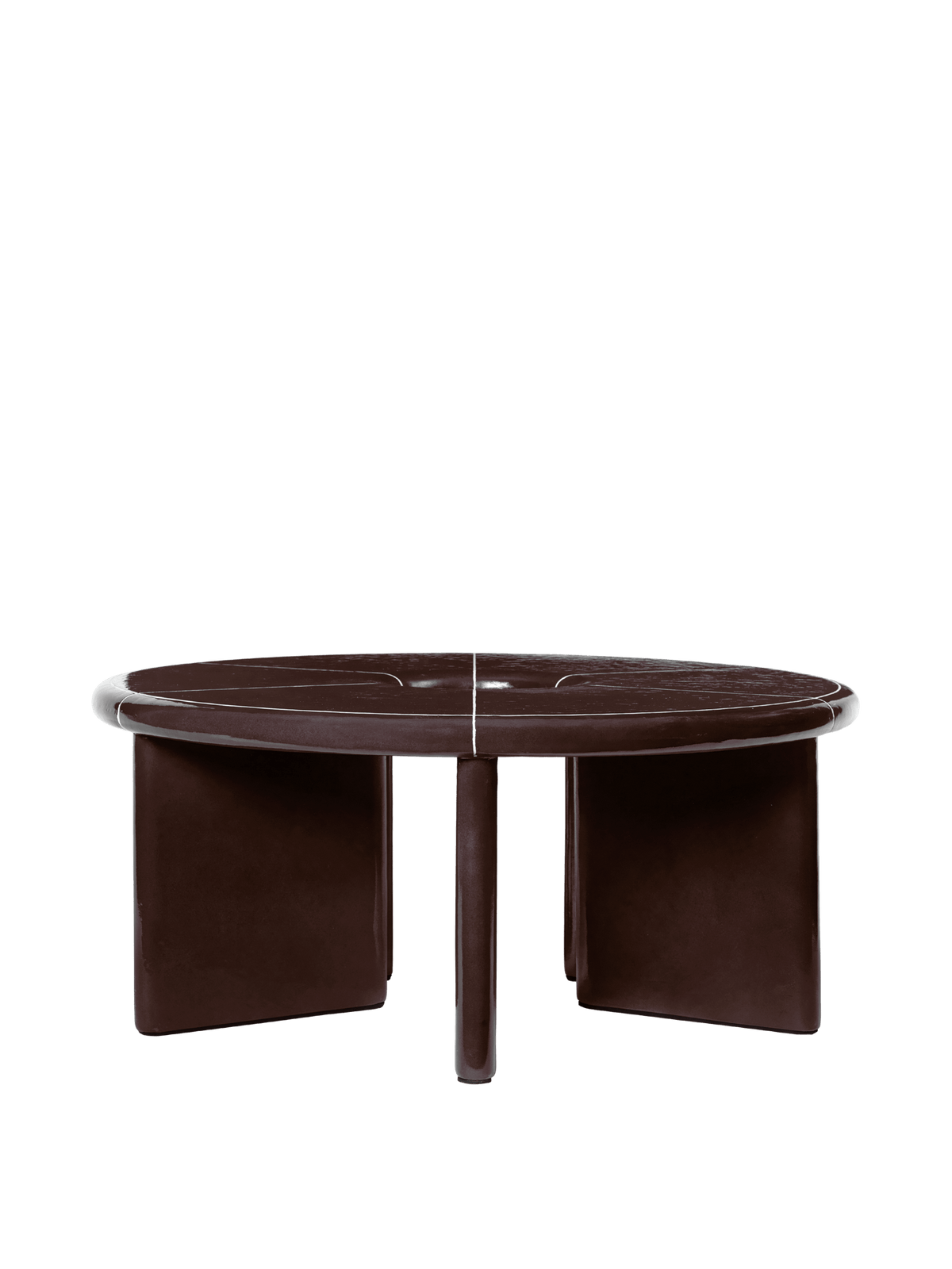 Stolik kawowy DEYA kasztanowy – ferm LIVING