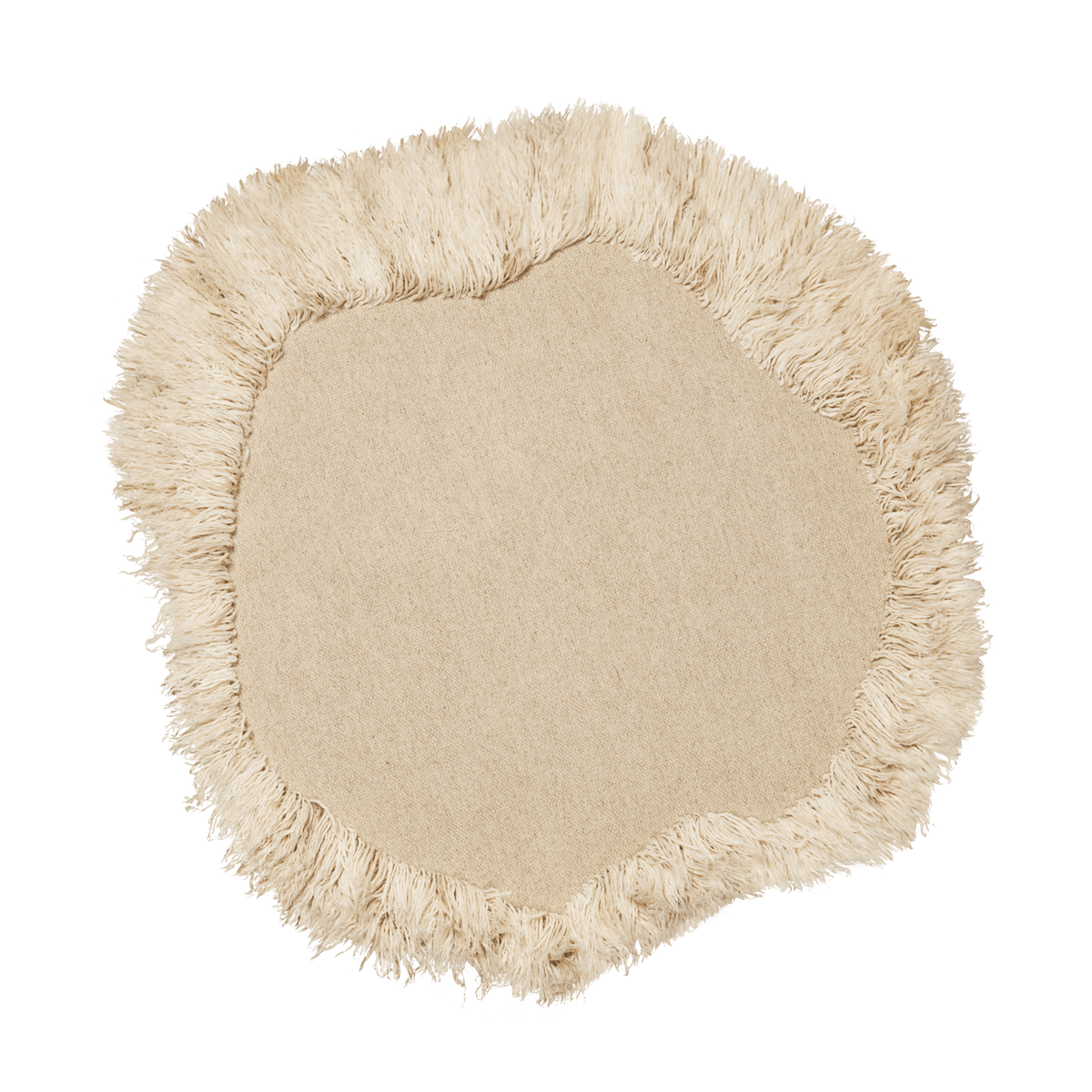 Dywan okrągły NORTE naturalny – ferm LIVING