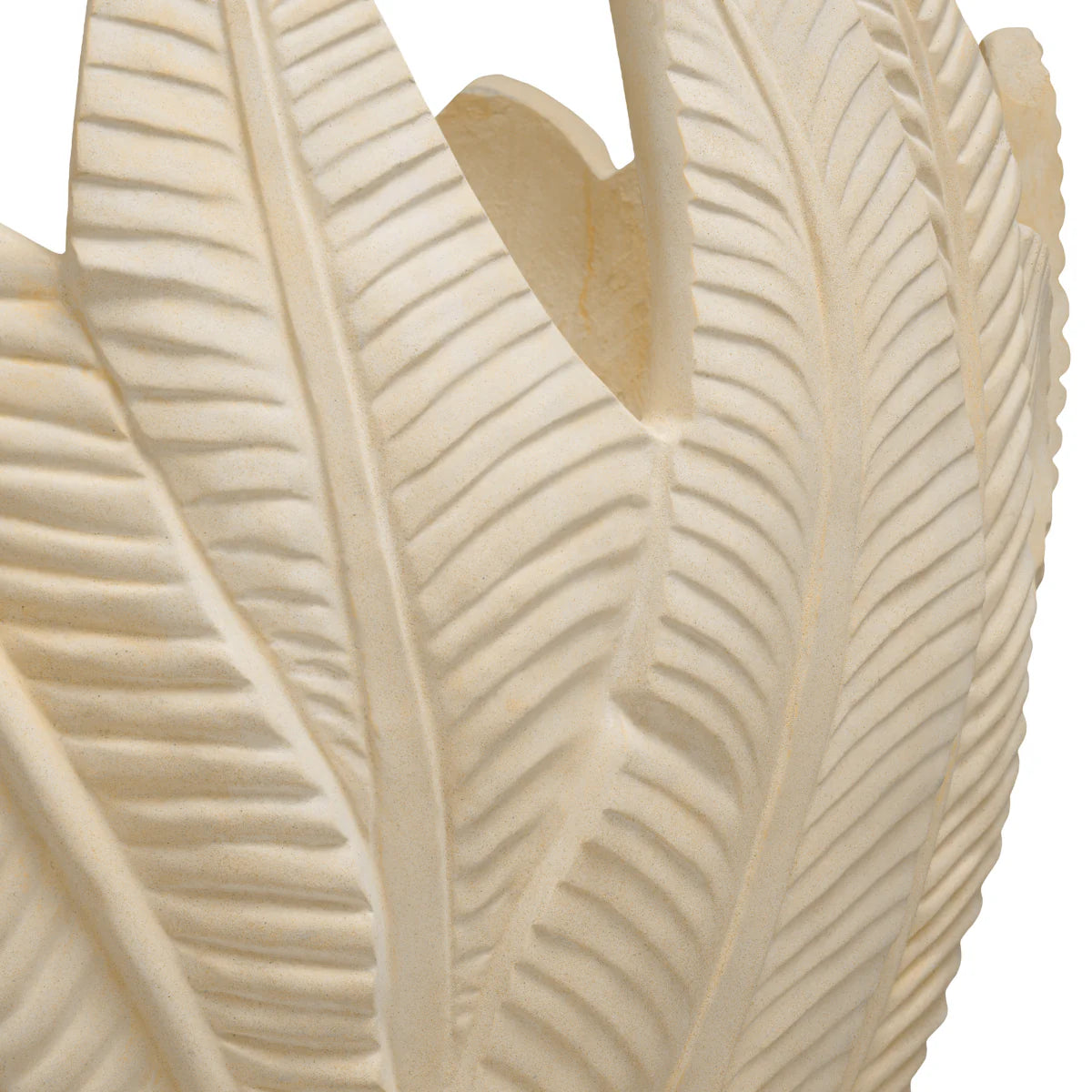 Außenblumentopf ZANZIBAR cremefarben