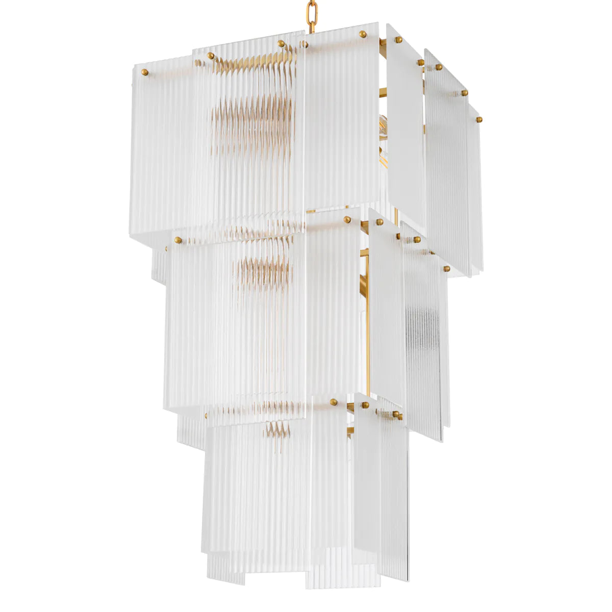 Lampa wisząca GIARDANO antyczny złoty