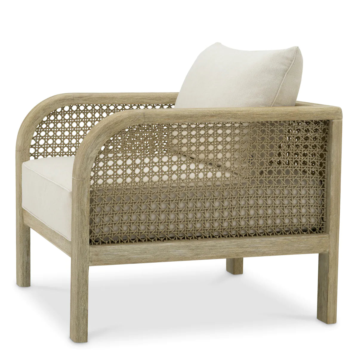 Garden chair Julian light wooden wood